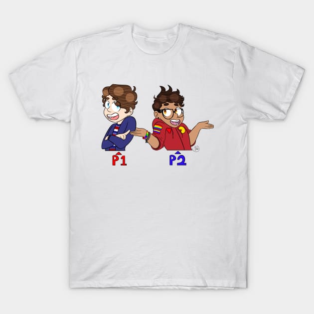 Life is a two player game! T-Shirt by Signature Chaser